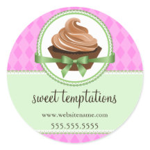 Elegante Pastel de torta de menta Caja de panaderí