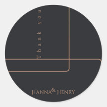 elegante rosa de oro negro moderno