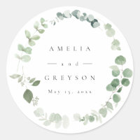 Elegante verde Boda Cocktail Paper Napkins