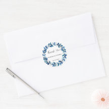 Elegante victoriano azul marino floral botánico de
