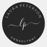 Elegante y simple caligrafía manuscrita