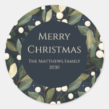 Elegantes Navidades de Snowberry