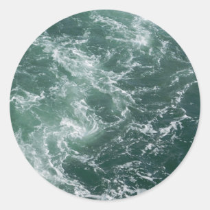 Pegatina Redonda Elemento Collage, Scrapbooking