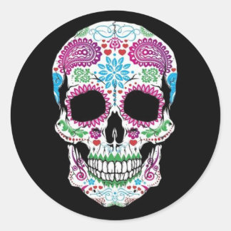 Pegatina Redonda eletronic