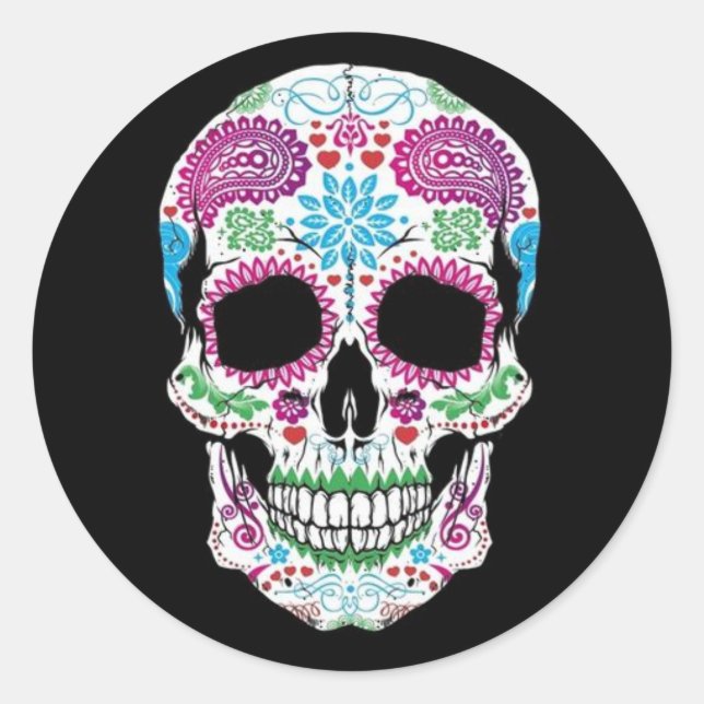 Pegatina Redonda eletronic (Anverso)