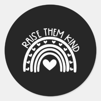 Pegatina Redonda Elevarlos Amablemente