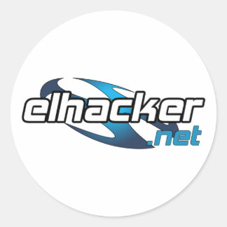 Pegatina Redonda elhacker.net