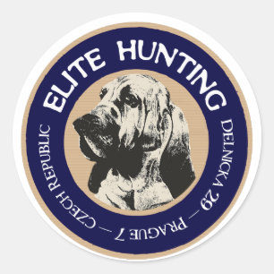 Pegatina Redonda Elite Hunting Hostel
