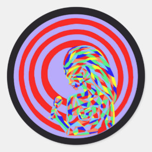 Pegatina Redonda Elixir