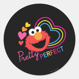 Pegatina Redonda Elmo Bonito Perfect