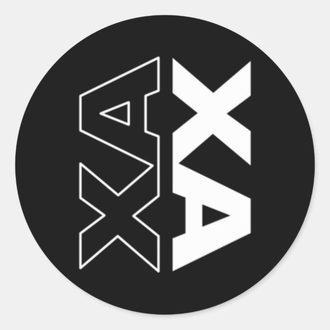 Pegatina Redonda Embajadores X exclusivos Orion (Anverso)