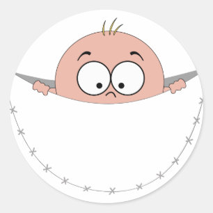 Pegatina Redonda embarazo preñado schwanger schwangerschaft baby