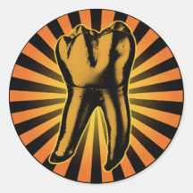 Emblema de dientes gráficos