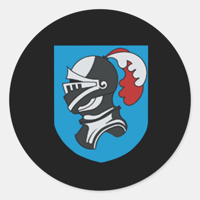 Pegatina Redonda Emblema de la unidad JG4 de la fuerza aérea de la  (Anverso)