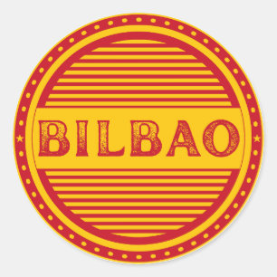 Pegatina Redonda Emblema del Orgullo de la Ciudad de Bilbao – Ident