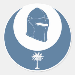 Pegatina Redonda Emblema PK (lg)