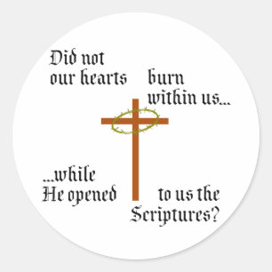 Pegatina Redonda Emmaus