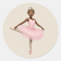 Emoji Ballerina en Tutu Rosa