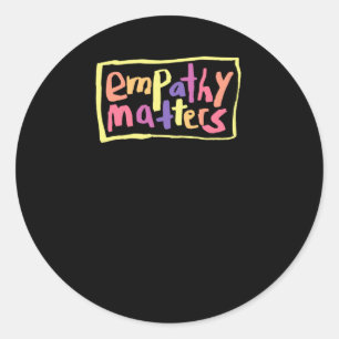 Pegatina Redonda Empathy S Pegatina1