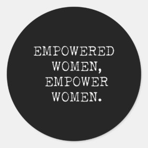 Pegatina Redonda Empower Empower