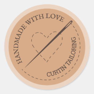 Pegatina Redonda Empresa de personalización