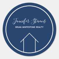 Empresa inmobiliaria Personalizado Navy Blue Marke