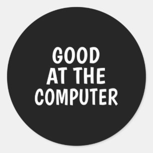 Pegatina Redonda En El Equipo