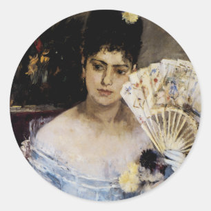 Pegatina Redonda En la bola