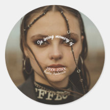 En la memoria amorosa de add name memorial keepsak