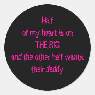 Pegatina Redonda En la plataforma