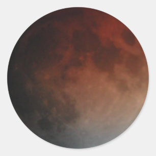Pegatina Redonda En noviembre de 2003 eclipse