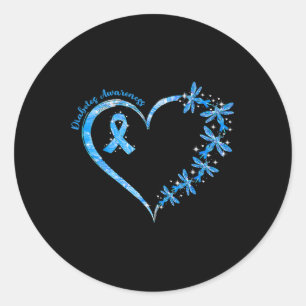 Pegatina Redonda En Noviembre Usamos Una Tasa Azul De Conciencia So
