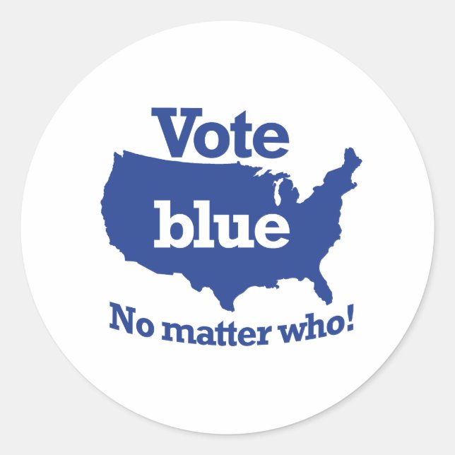 Pegatina Redonda En realidad las armas matan a la gente (Anverso)