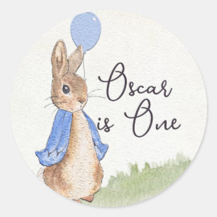 Pegatina Redonda Encantadores Pegatinas de Peter Rabbit personaliza