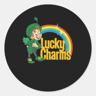 Pegatina Redonda Encantamientos Lucky Charms