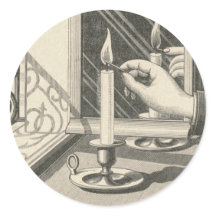 Encender un grabado de Velas Vintage