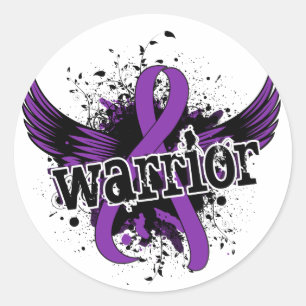 Pegatina Redonda Enfermedad de Crohn en Guerrero 16