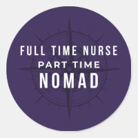 Enfermera a Tiempo Completo Nómada a Tiempo Parcia