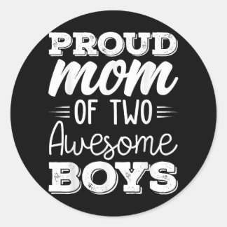 Pegatina Redonda Enfermeras Día de San Valentín Corazón Bow Stethos