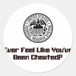 Pegatina Redonda Engañado2