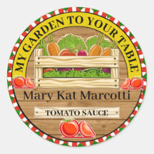 Enlatado desde la granja del jardín