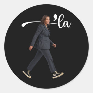 Pegatina Redonda Entiendo El Ignment Cute Shoes Election 2024