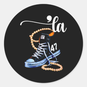 Pegatina Redonda Entiendo El Ignment Cute Shoes Election 2024