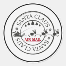 Entrega de correo aéreo de Santa Claus