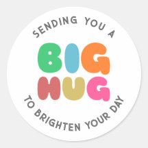 Enviándote un gran abrazo