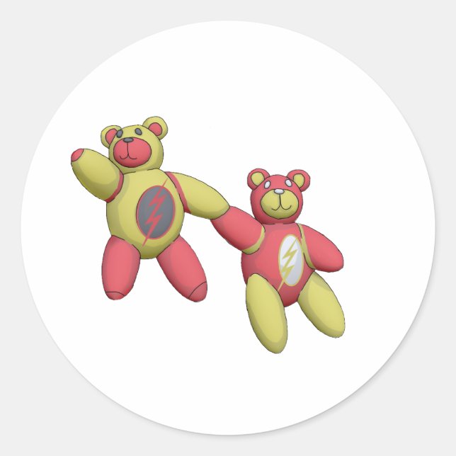 Pegatina Redonda EoBeary (Anverso)