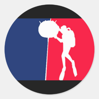 Pegatina Redonda EOD MCM 2 de la Liga Mayor