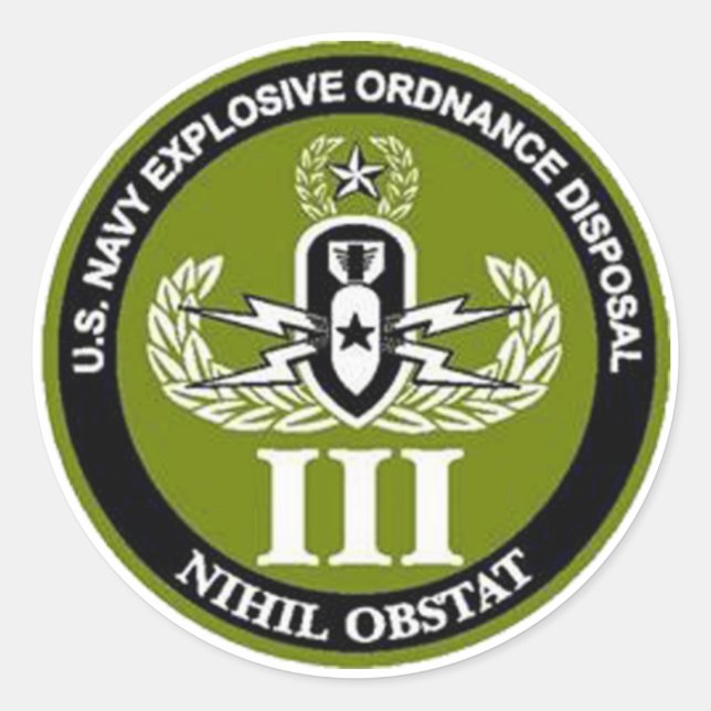 PEGATINA REDONDA EODMU3 (Anverso)