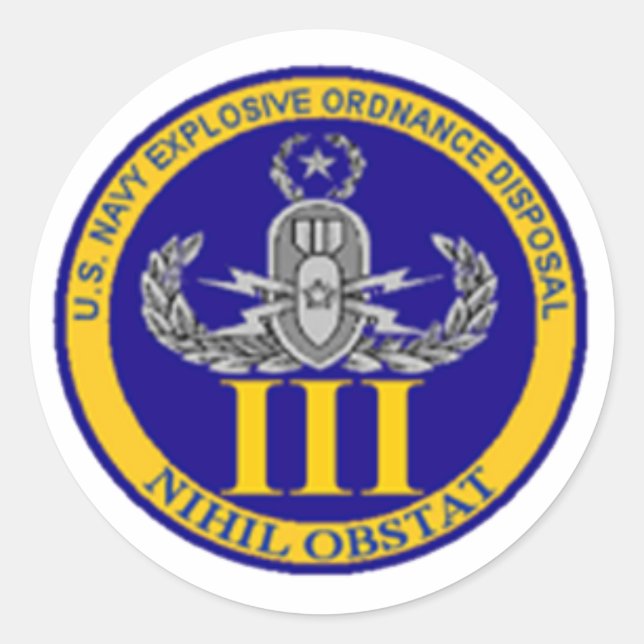 PEGATINA REDONDA EODMU3 (Anverso)