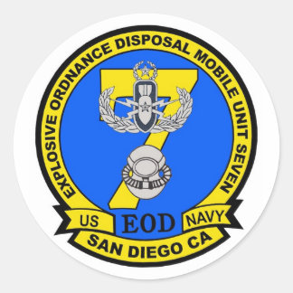 Pegatina Redonda EODMU7 Ver 3